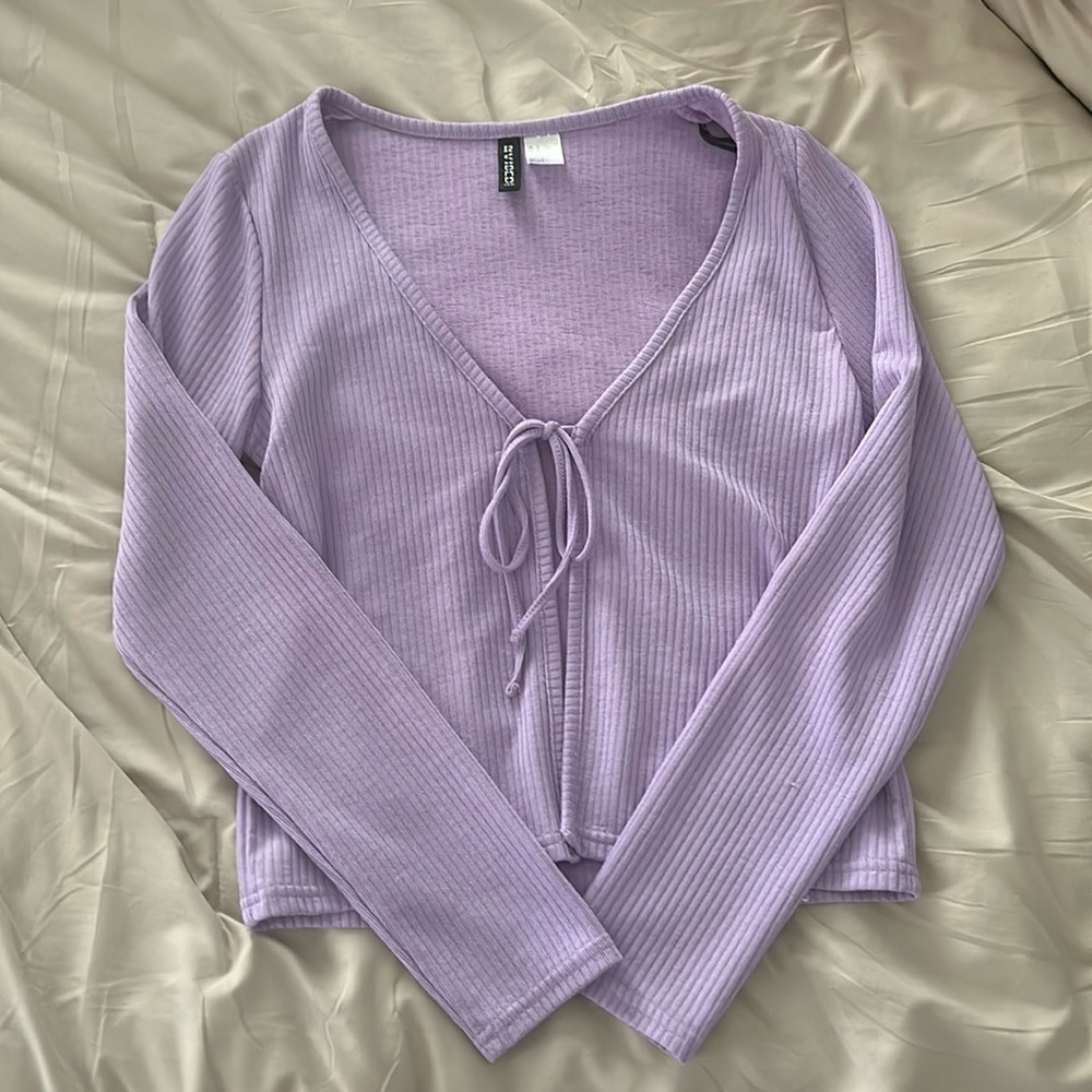 h&m tie top